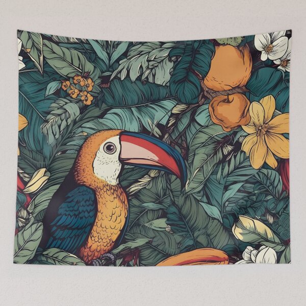 Item preview, Tropical toucan designed and sold by ArtfulLivingMX.