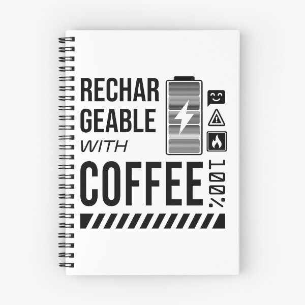 Item preview, Rechargeable with Coffee - Black Label designed and sold by forgottenfuture.