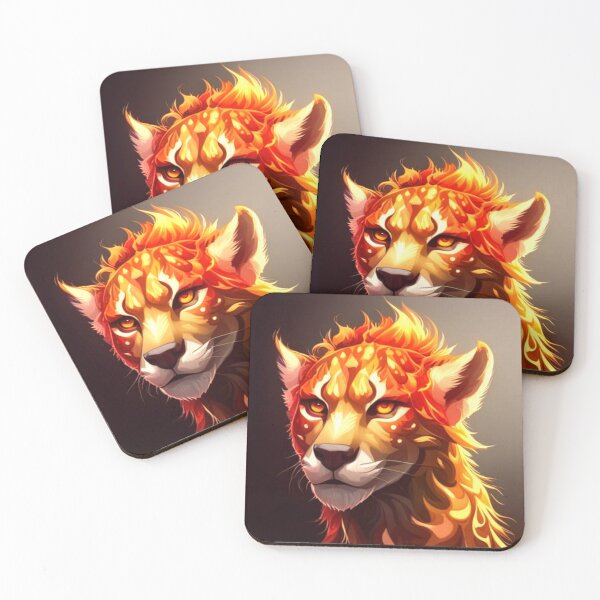 Item preview, Fire Cat  designed and sold by Gabriela McDaniel.