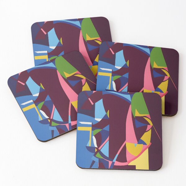 Item preview, Diseño vibrante de cubo-futurismo designed and sold by The Bubble 1307.
