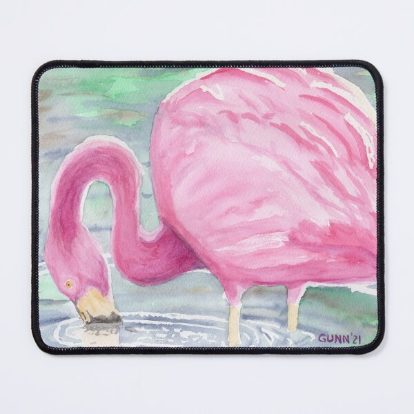 Item preview, Flamingo in Rippled Water designed and sold by KMGunn.