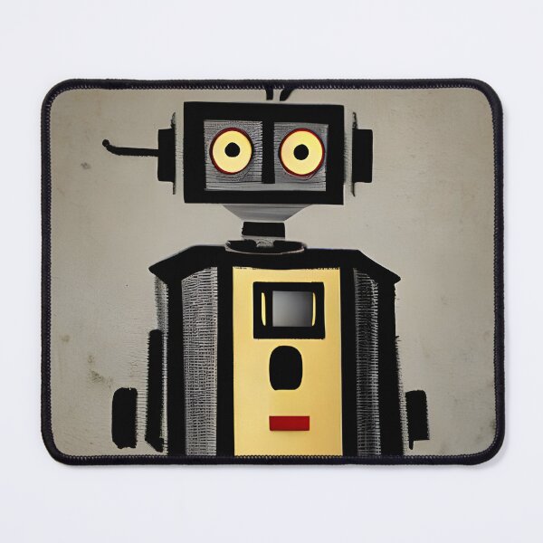 Item preview, Robot in the style of famous art. designed and sold by CRAFTER-MEDIA.