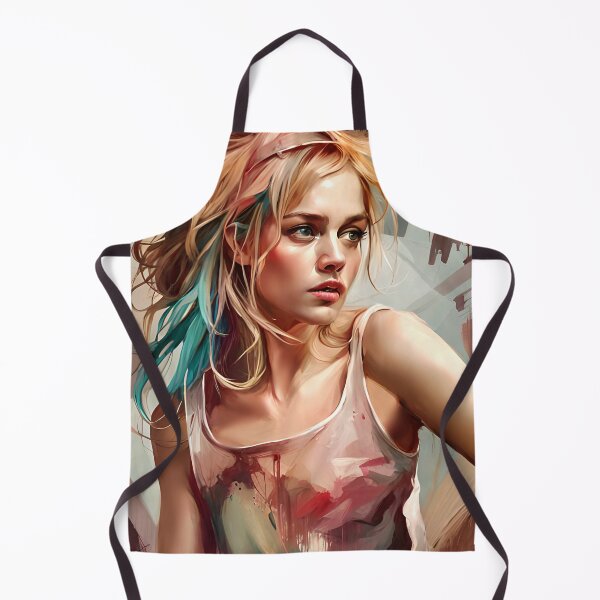 Item preview, The life of an artist - Portrait of a young romantic woman designed and sold by Armajay.