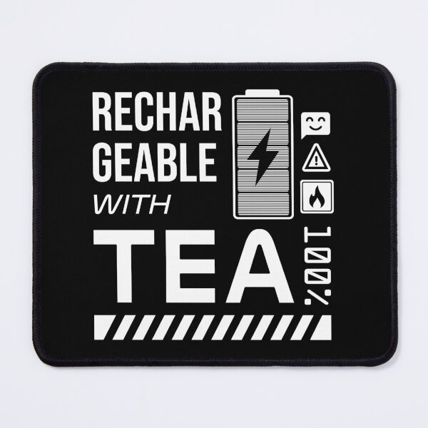 Item preview, Rechargeable with Tea - White Label designed and sold by forgottenfuture.