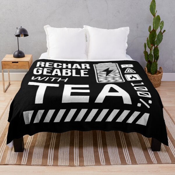 Item preview, Rechargeable with Tea - White Label designed and sold by forgottenfuture.