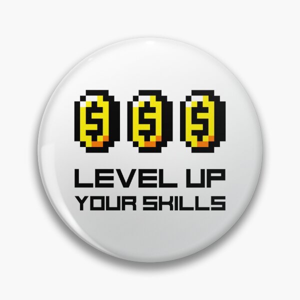 Item preview, LEVEL UP YOUR SKILLS - IT Trainer designed and sold by MurmuringShop.