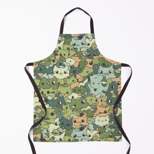Item preview, Kawaii Camouflage Pattern designed and sold by candlewithhare.