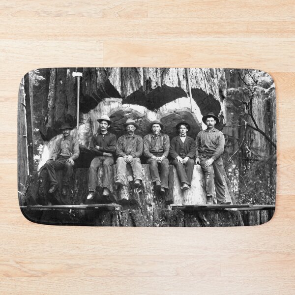 Item preview, Big Tree Lumberjacks c. 1888 designed and sold by Daniel Hagerman.