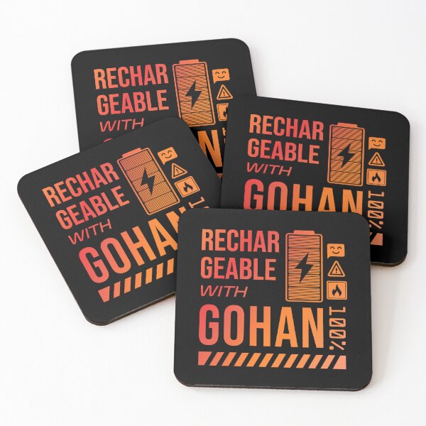 Item preview, Rechargeable with Gohan - Rusty Label designed and sold by forgottenfuture.