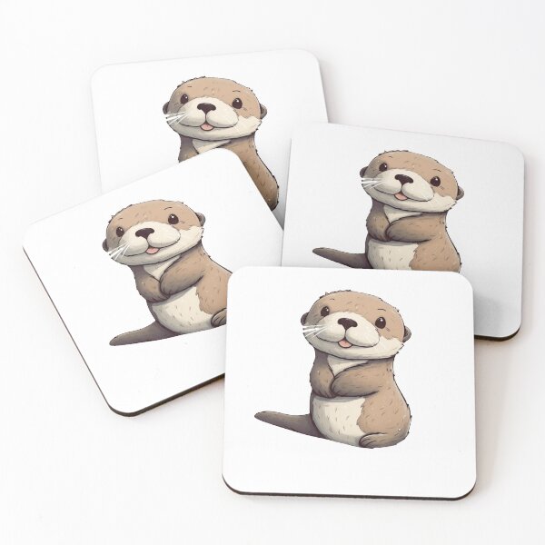 Item preview, Cute Otter designed and sold by CuteAnimalPrint.