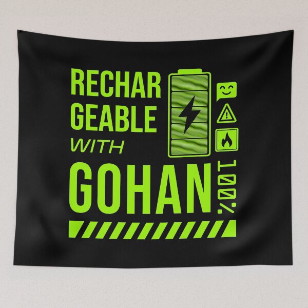 Item preview, Rechargeable with Gohan - Green Label designed and sold by forgottenfuture.