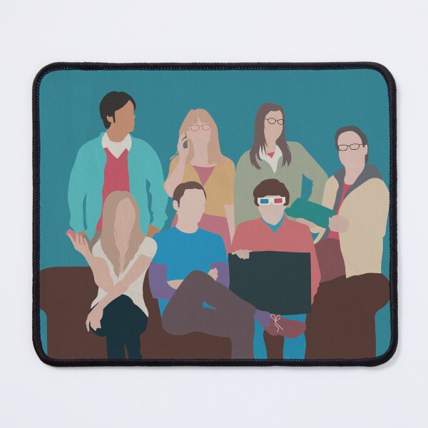 Item preview, BigBang Theory Minimal poster designed and sold by manonpradier.