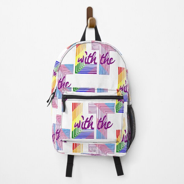 Item preview, L With The T LGBTQ+ trans rights lesbian pride solidarity designed and sold by incurablehippie.