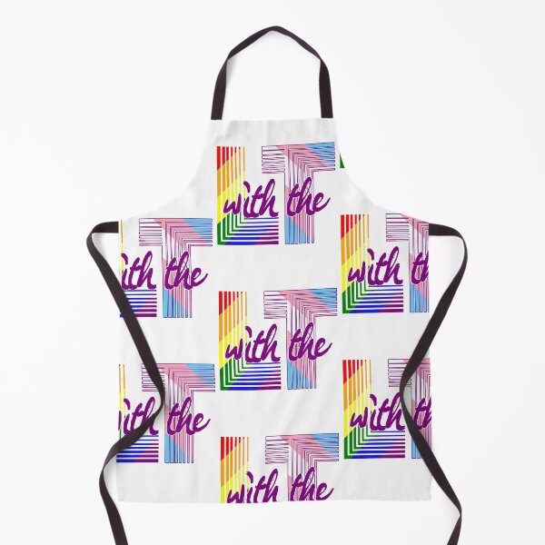 Item preview, L With The T LGBTQ+ trans rights lesbian pride solidarity designed and sold by incurablehippie.