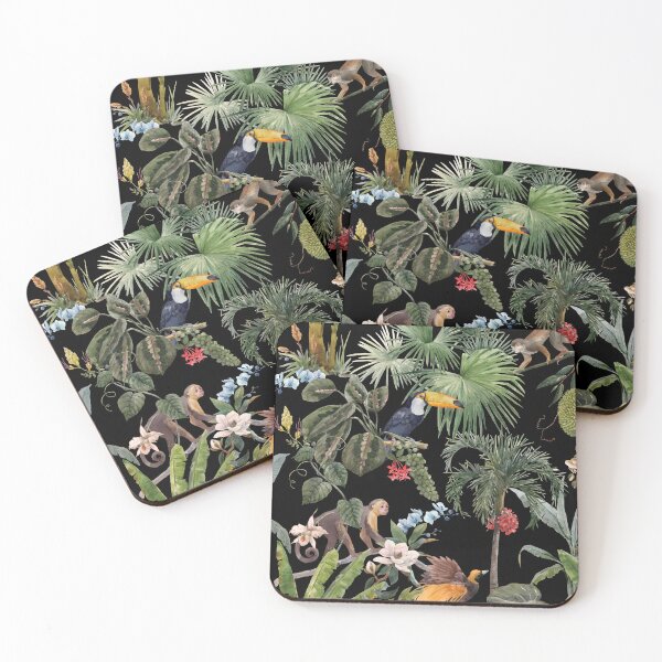 Item preview, Tropical Monkey in the Jungle designed and sold by caribbeanvibes.