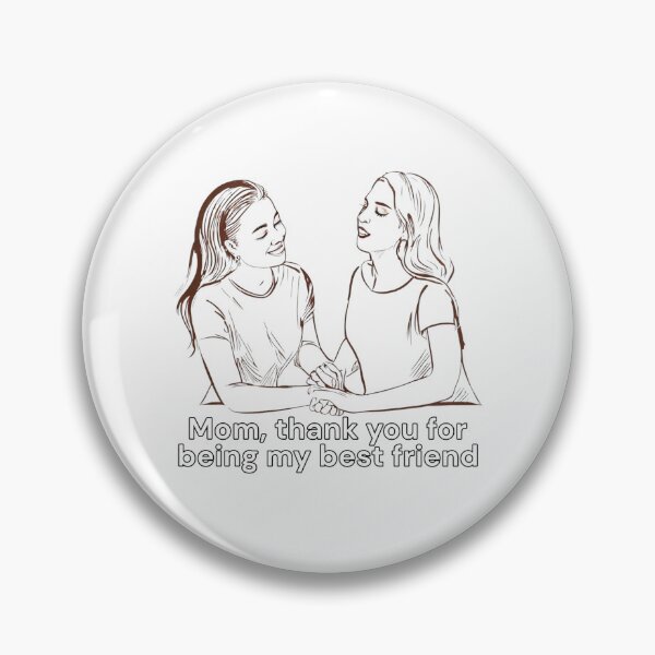 Item preview, Mom, thank you for being my best friend designed and sold by Merelita.