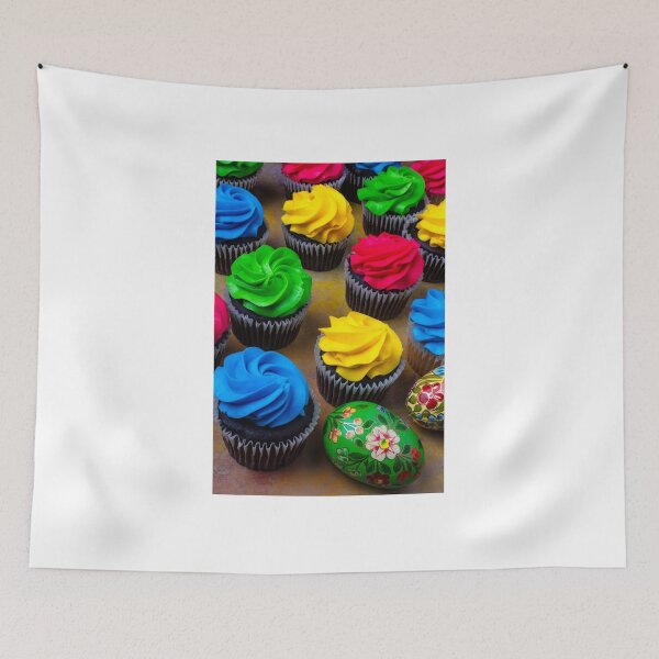Item preview, Cupcakes And Painted Eggs designed and sold by Garry Gay.