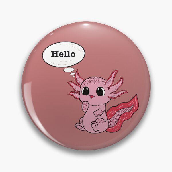 Item preview, Axolotl waving designed and sold by Tonypatlan.