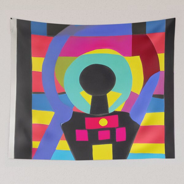 Item preview, Robot in the style of famous art. designed and sold by CRAFTER-MEDIA.