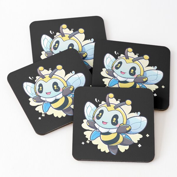 Item preview, Cute & Happy Bee Art designed and sold by Digital Mindscape.