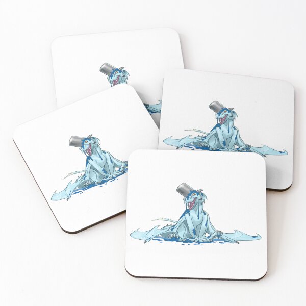 Item preview, Paint Bucket Dragon Silly Sketch designed and sold by Jennette Brown.