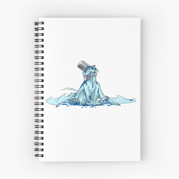 Item preview, Paint Bucket Dragon Silly Sketch designed and sold by Jennette Brown.