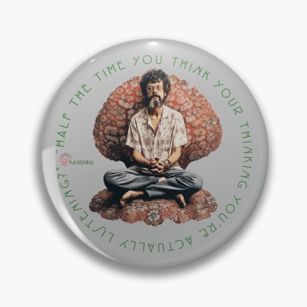Item preview, Terence McKenna talking to you | Deep Reflections | Terence McKenna Thoughtful Quote designed and sold by mindexploration.