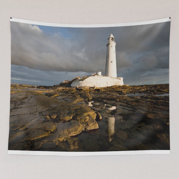 Item preview, November sunshine at St Mary's Island designed and sold by Violaman.