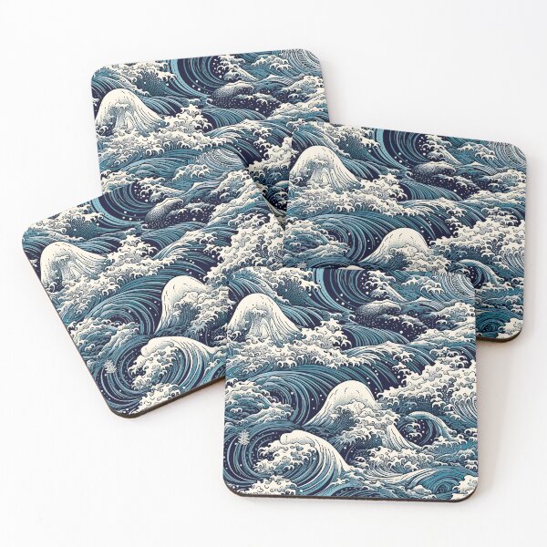 Item preview, Eastern Waves designed and sold by SweetRepeat.