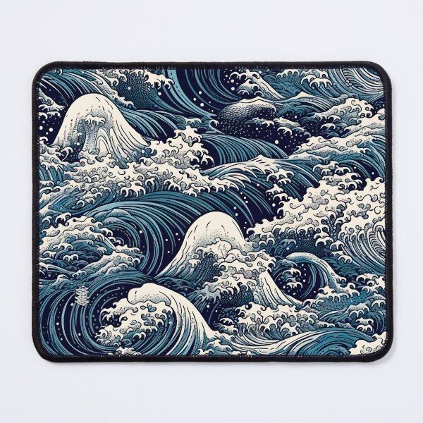 Item preview, Eastern Waves designed and sold by SweetRepeat.