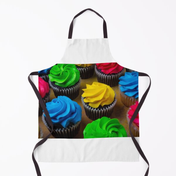 Item preview, Colorful Frosting Covered Cupcakes designed and sold by Garry Gay.