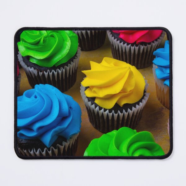 Item preview, Colorful Frosting Covered Cupcakes designed and sold by Garry Gay.