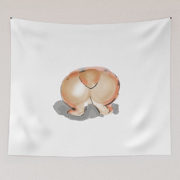 Item preview, Corgi butt designed and sold by StudioMasha.
