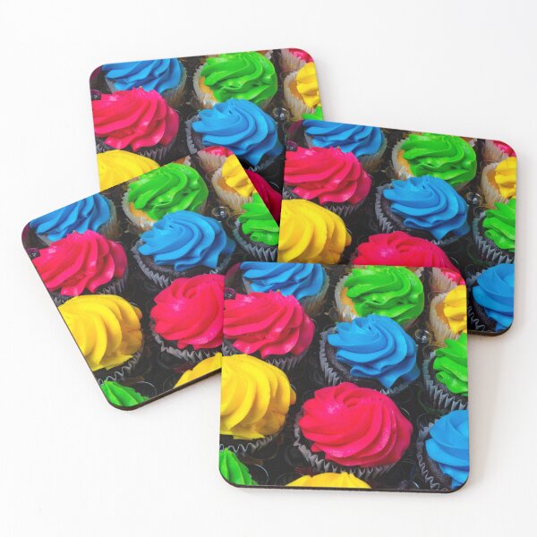 Item preview, Rows Of Colored Cup Cakes designed and sold by Garry Gay.