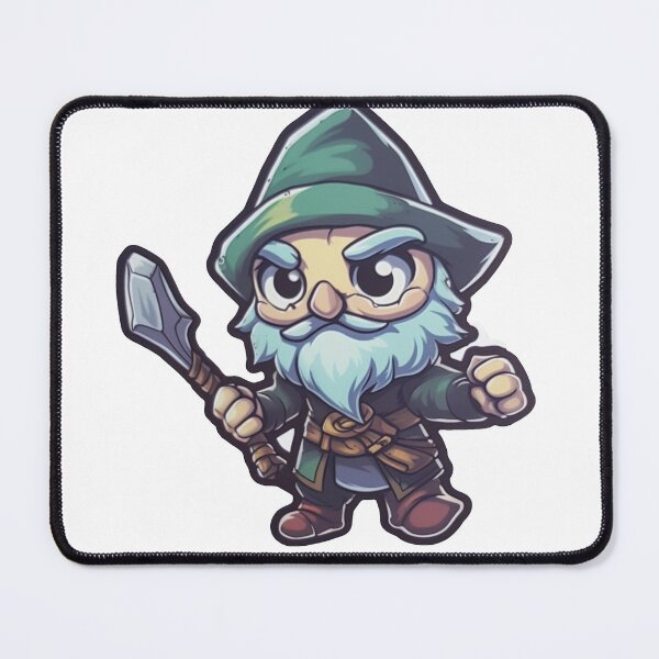 Item preview, Angry Wizard designed and sold by CuteAnimalPrint.