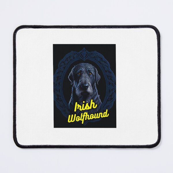 Item preview, Irish Wolfhound Dark Background designed and sold by IrishPOD.