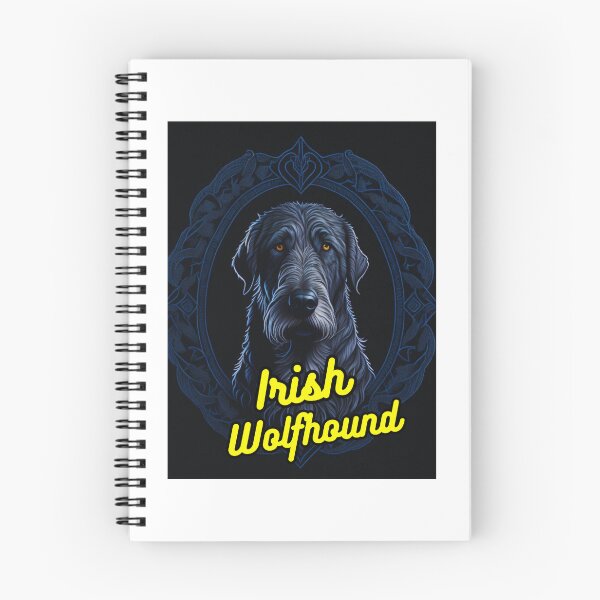 Item preview, Irish Wolfhound Dark Background designed and sold by IrishPOD.