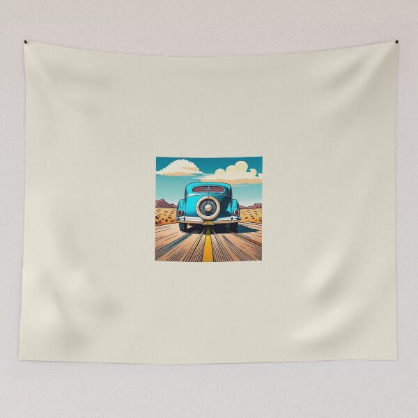 Item preview, Blue Car designed and sold by FlopyFlop.
