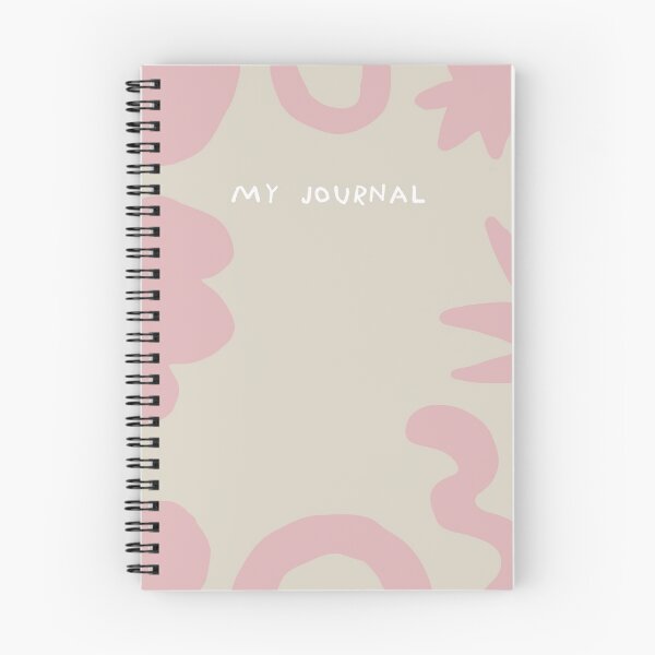 Item preview, "my journal" pink doodle design  designed and sold by thisiserinxo.