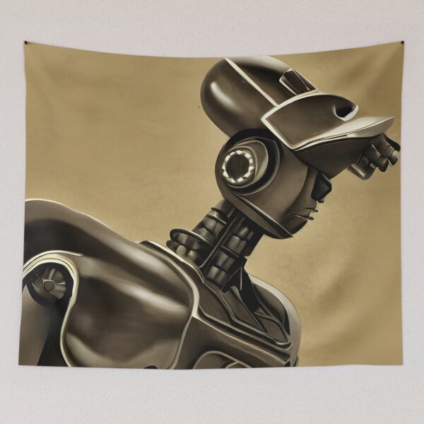 Item preview, Robot in the style of famous art. designed and sold by CRAFTER-MEDIA.