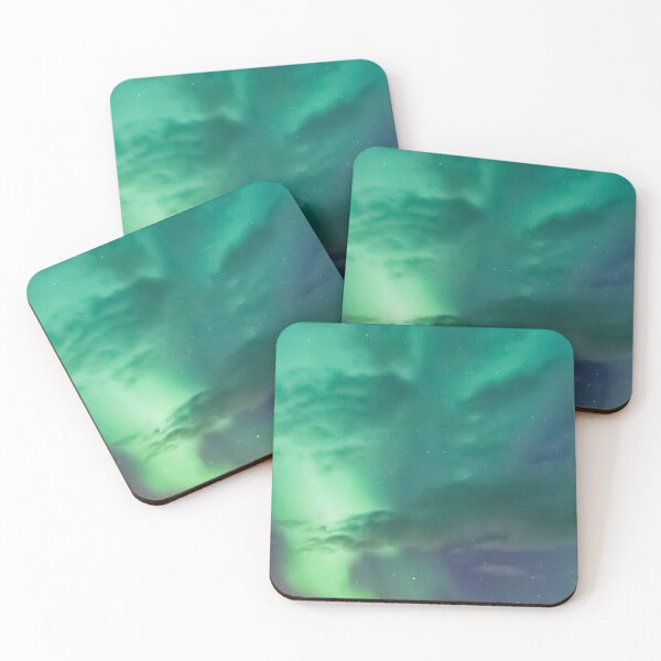 Item preview, Green Aurora in Night Sky designed and sold by JennBBDesigns.