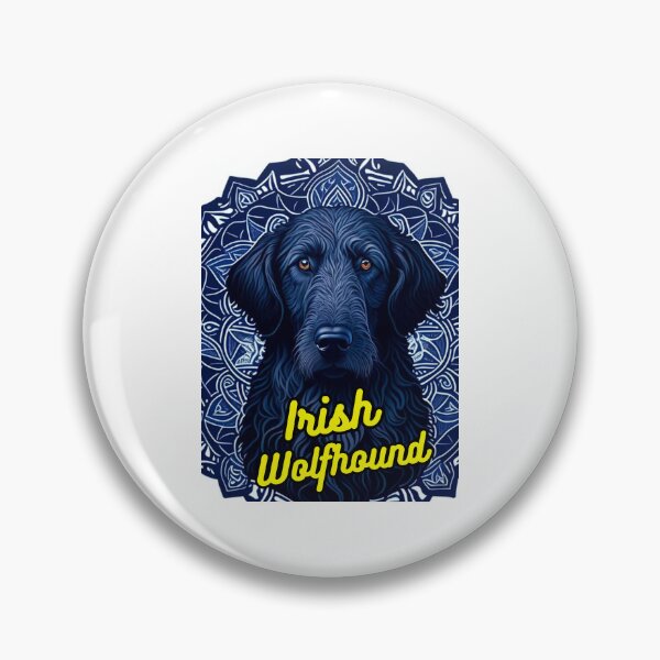Artikelvorschau, Irischer Wolfshund Weißer Hintergrund entworfen und verkauft von IrishPOD.