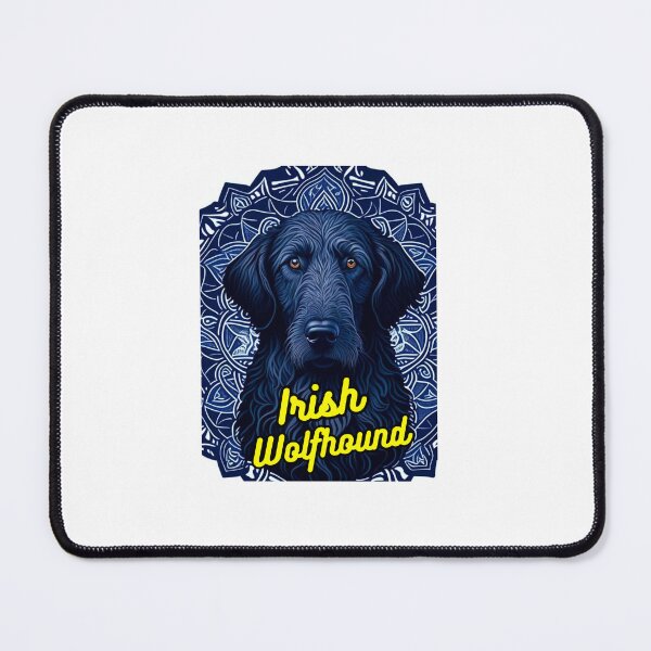 Item preview, Irish Wolfhound White Background designed and sold by IrishPOD.