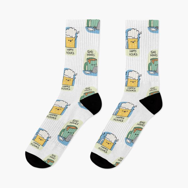 Item preview, Sad Hours and Happy Hours designed and sold by chillaxcats.