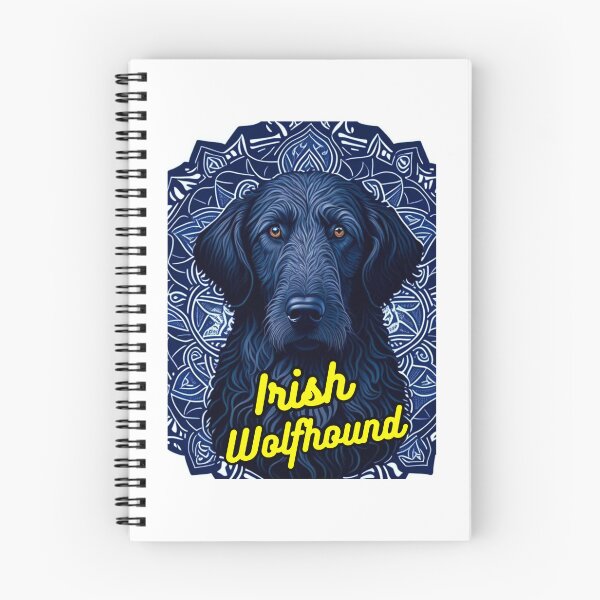 Item preview, Irish Wolfhound White Background designed and sold by IrishPOD.