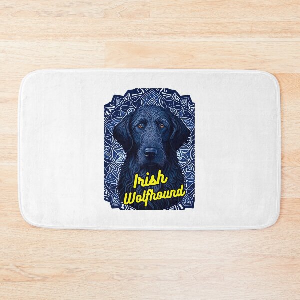 Item preview, Irish Wolfhound White Background designed and sold by IrishPOD.