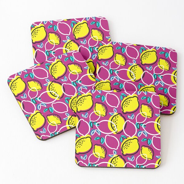 Item preview, Lively Lemonade: A Vibrant Lemon-Inspired Pattern Design designed and sold by CaglaCokgezen.