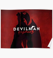Devilman Crybaby anime manga Poster