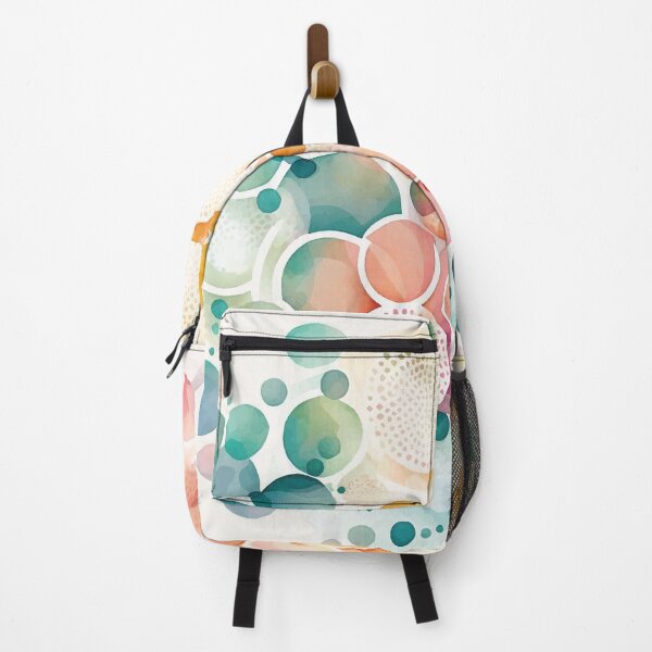 Item preview, An Abstract Watercolor Painting of Pastel Circles - Boho Chic Patterns designed and sold by GVRDesign.