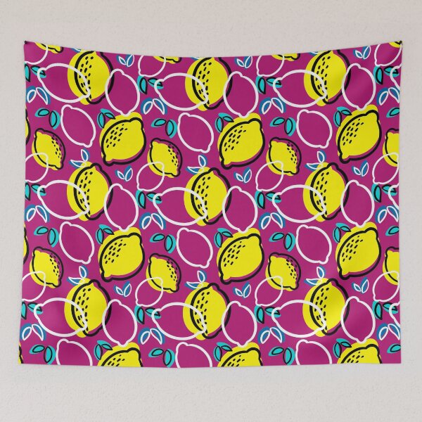 Item preview, Lively Lemonade: A Vibrant Lemon-Inspired Pattern Design designed and sold by CaglaCokgezen.
